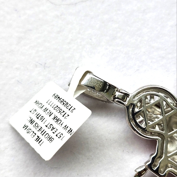 Faithful Jesus Pendant – 925 Sterling Silver, Brand New - Picture 4 of 4